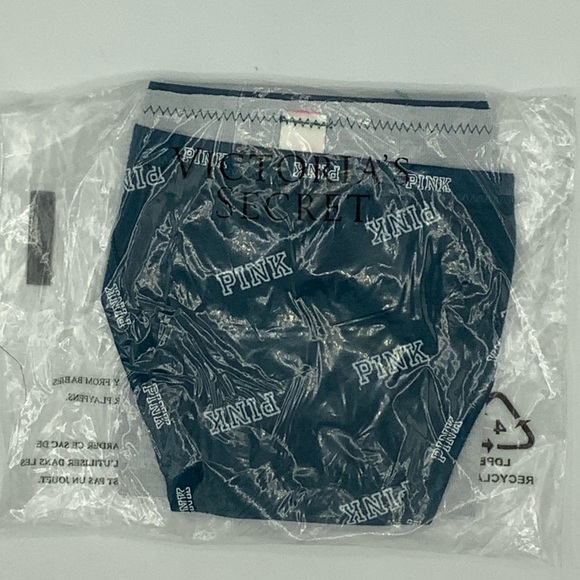 New Victoria’s Secret PINK Mini Logo String Bikini Panties - Large - Picture 2 of 2